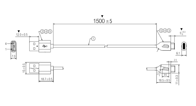 Type C cable