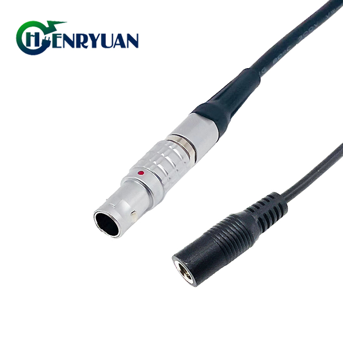 cable Lemo connector to 5521 DC jack adapter