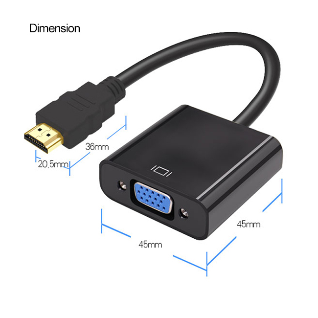 adapter HDMI to VGA